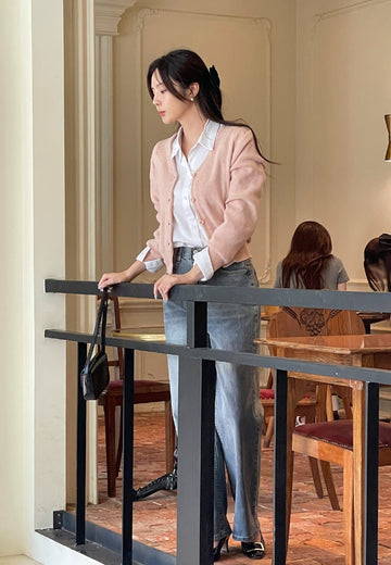 Somare V-neck Knit Cardigan